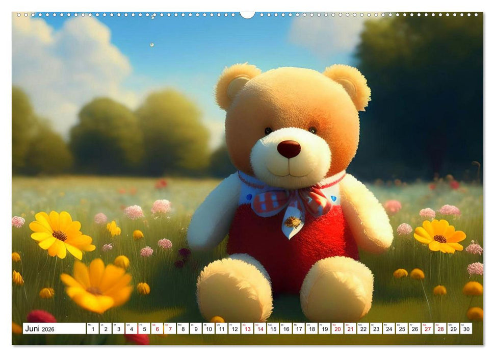 Sommerbärchen (CALVENDO Wandkalender 2026)