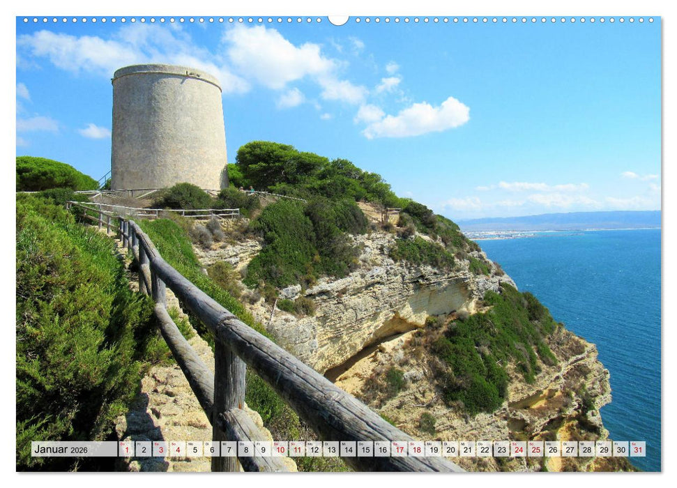 Entlang der Costa de la Luz (CALVENDO Wandkalender 2026)