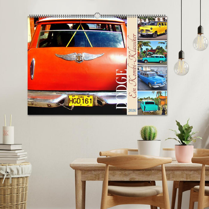 DODGE - Ein Kombi-Klassiker (CALVENDO Wandkalender 2026)