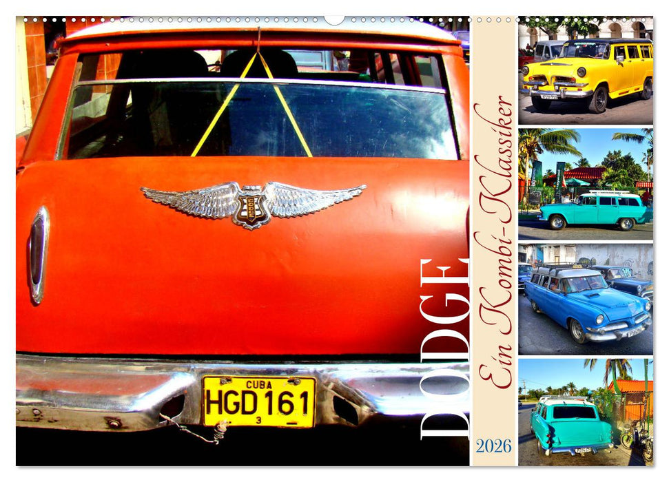 DODGE - Ein Kombi-Klassiker (CALVENDO Wandkalender 2026)