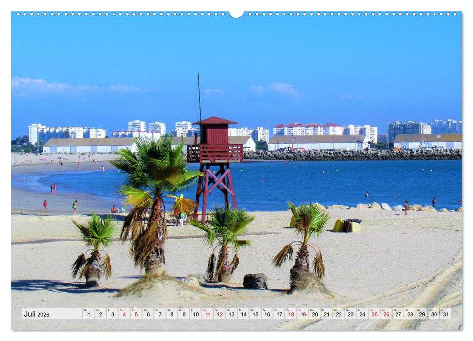 Life-Guard-Houses (CALVENDO Premium Wandkalender 2026)
