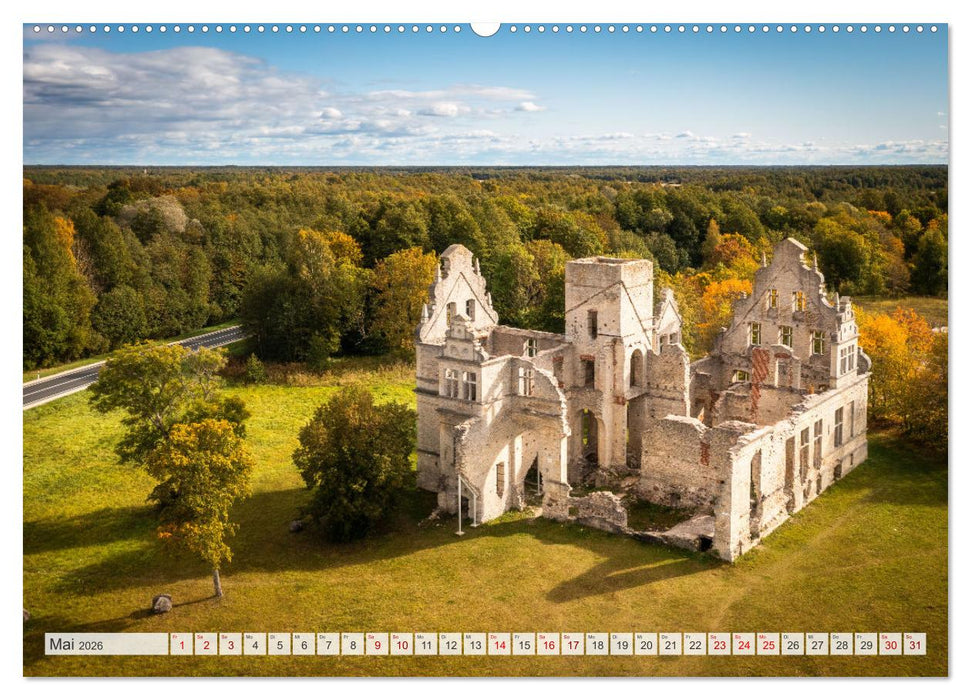 Traumhaftes Baltikum (CALVENDO Wandkalender 2026)