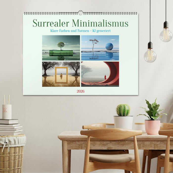 Surrealer Minimalismus (CALVENDO Wandkalender 2026)