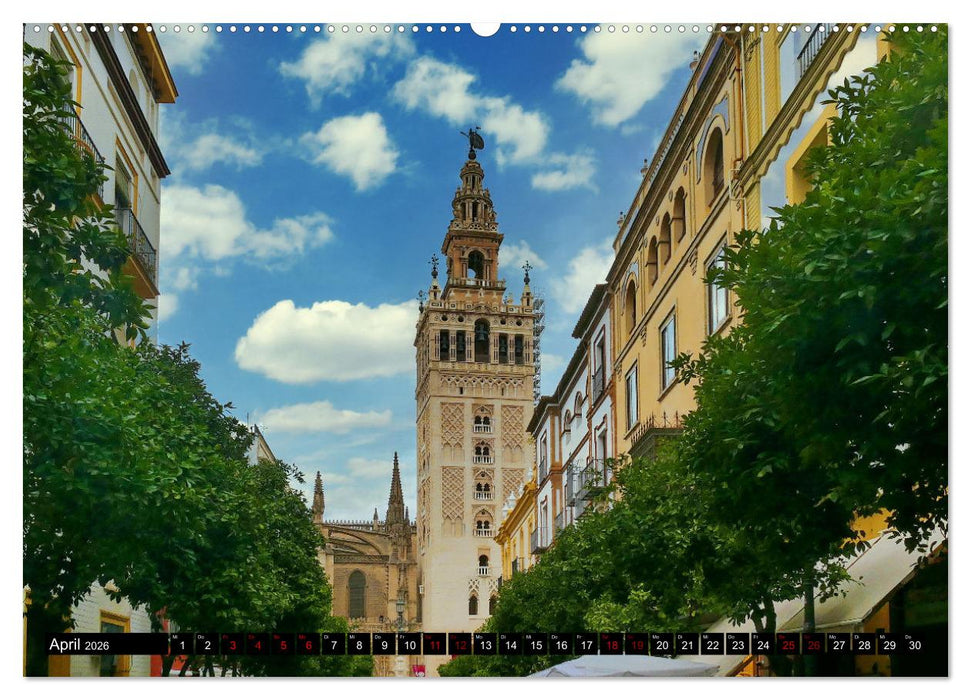 Andalusien, historisch und modern (CALVENDO Premium Wandkalender 2026)