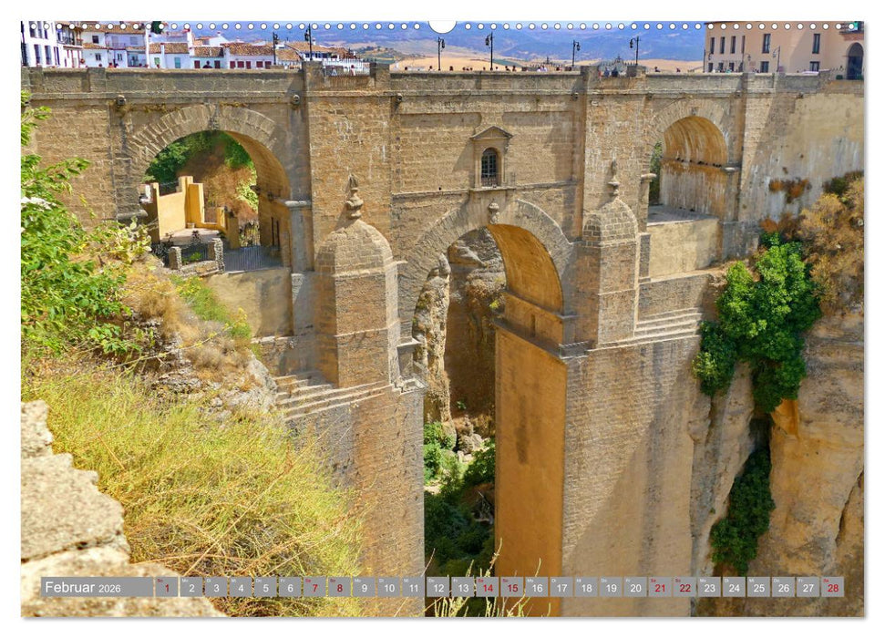 Andalusien, Architektur und Tradition (CALVENDO Premium Wandkalender 2026)