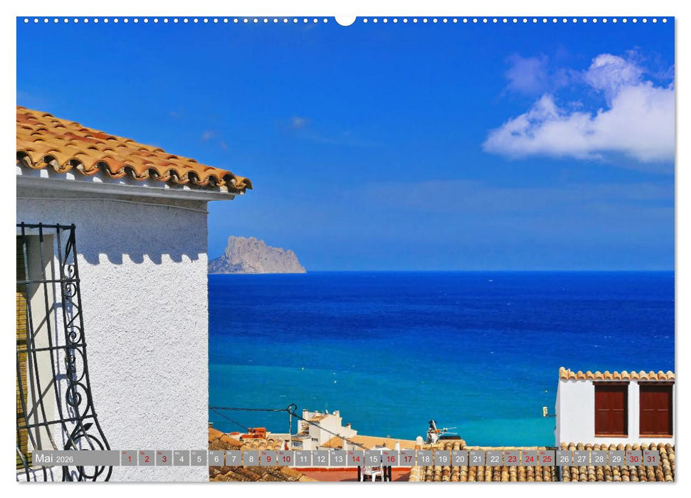 Andalusien, historische Bauwerke, weiße Dörfer, blaues Meer (CALVENDO Premium Wandkalender 2026)