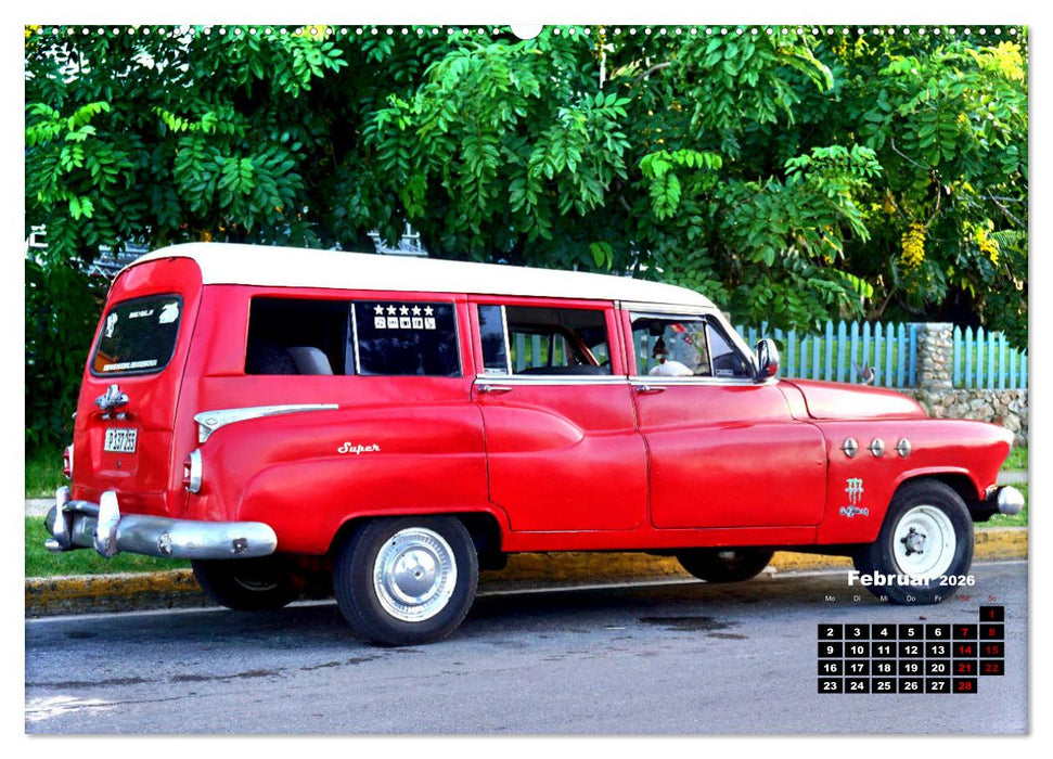 BEST OF BUICK - Ein Kombi-Klassiker in Kuba (CALVENDO Premium Wandkalender 2026)