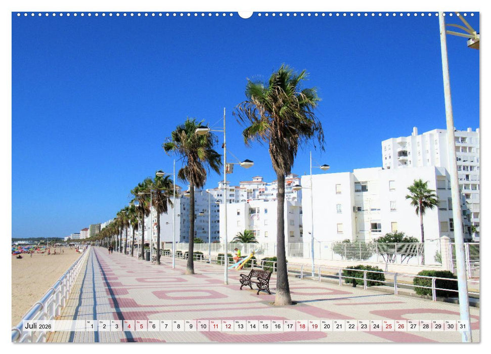 Entlang der Costa de la Luz (CALVENDO Premium Wandkalender 2026)