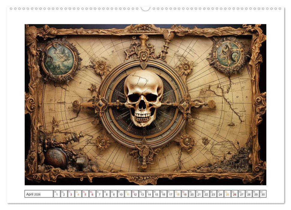 Magische Schatzkarten (CALVENDO Wandkalender 2026)