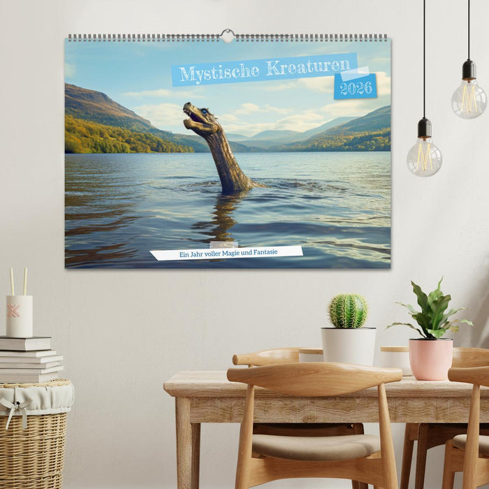 Mystische Kreaturen - Ein Jahr voller Magie und Fantasie (CALVENDO Wandkalender 2026)
