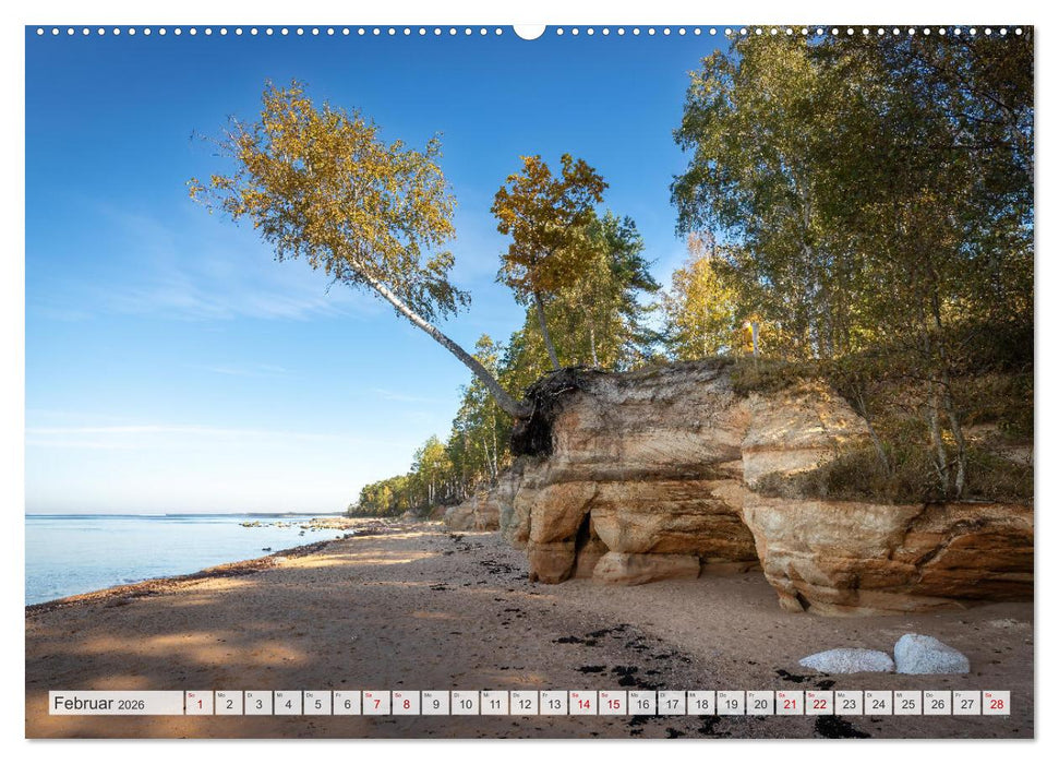 Traumhaftes Baltikum (CALVENDO Premium Wandkalender 2026)