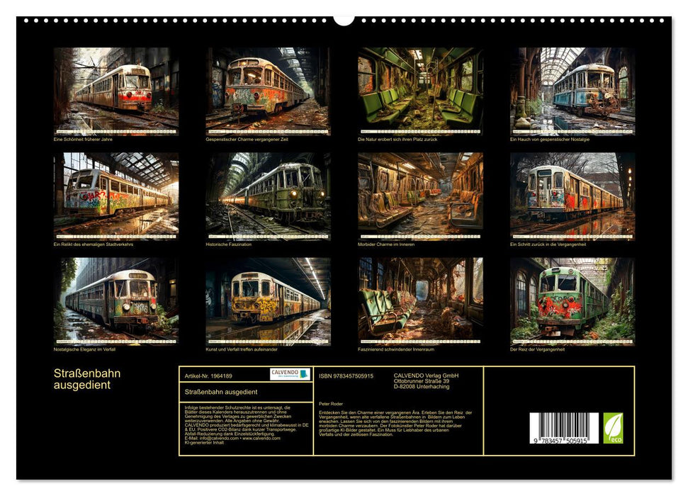 Straßenbahn ausgedient (CALVENDO Premium Wandkalender 2026)