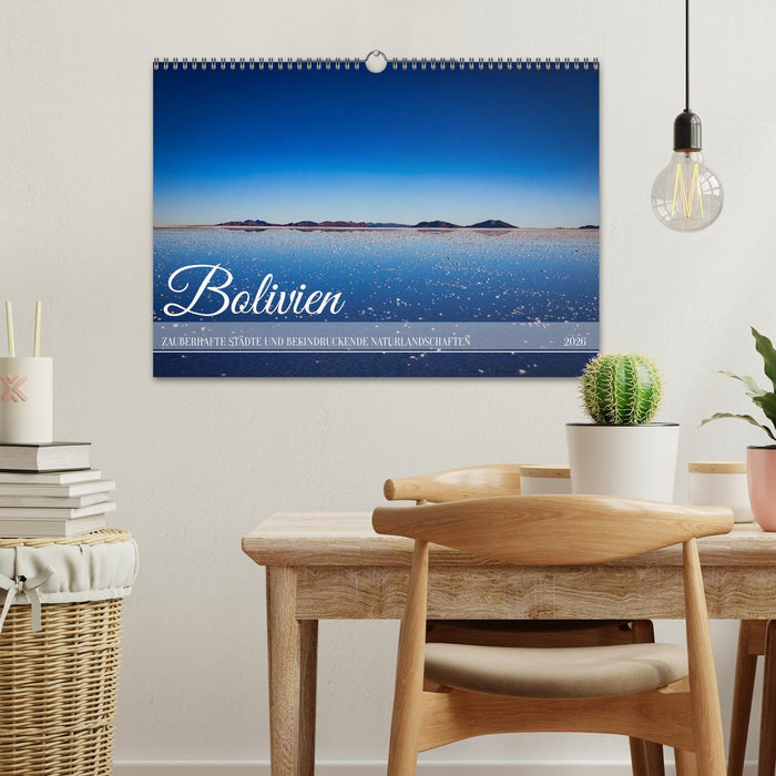Bolivien - Zauberhafte Städte und beeindruckende Naturlandschaften (CALVENDO Wandkalender 2026)