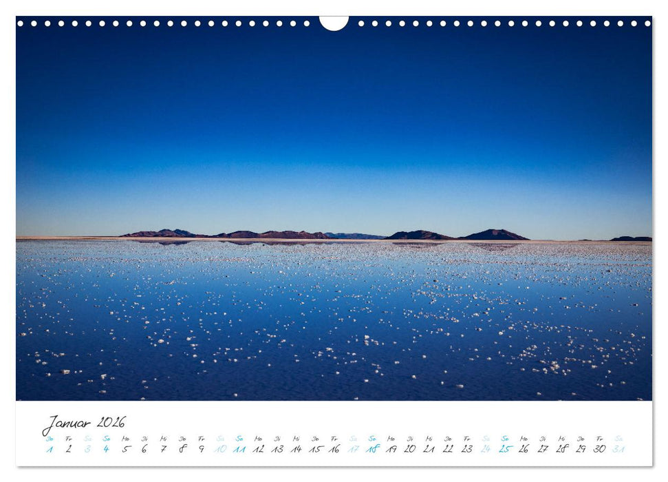 Bolivien - Zauberhafte Städte und beeindruckende Naturlandschaften (CALVENDO Wandkalender 2026)