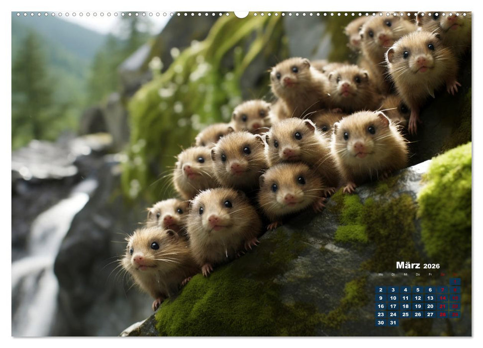 Die Magie der Masse (CALVENDO Premium Wandkalender 2026)