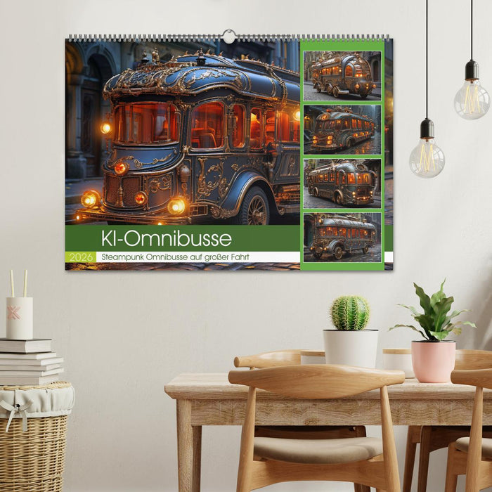 KI-Omnibusse (CALVENDO Wandkalender 2026)