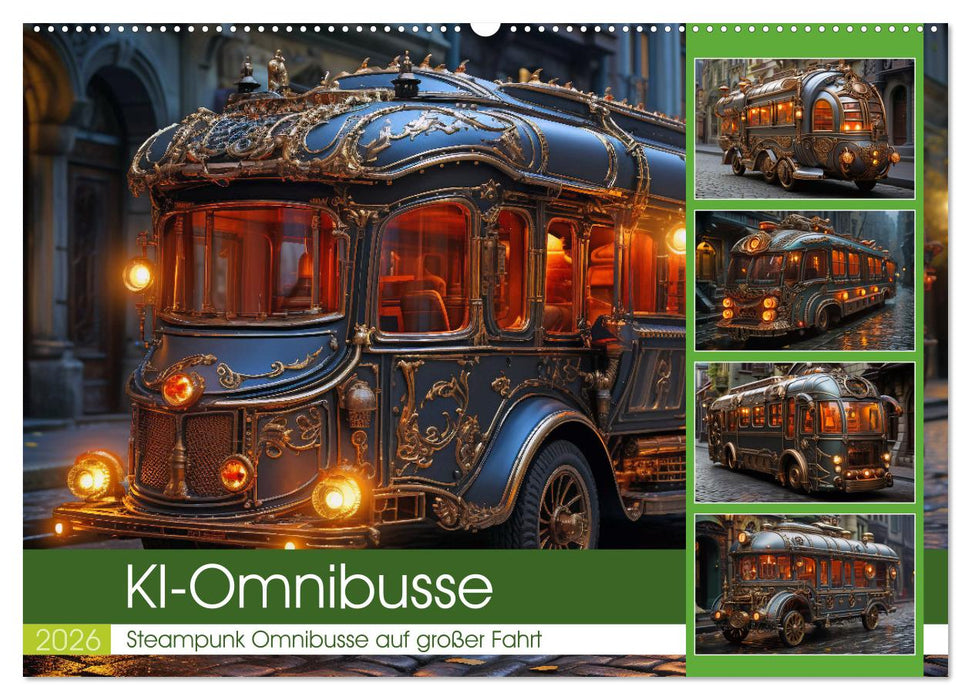 KI-Omnibusse (CALVENDO Wandkalender 2026)