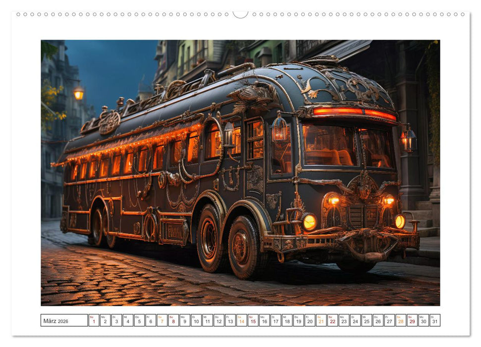 KI-Omnibusse (CALVENDO Wandkalender 2026)