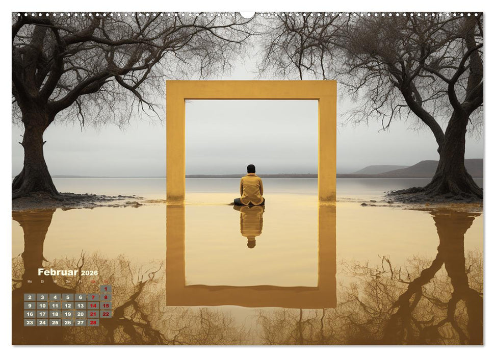 Surrealer Minimalismus (CALVENDO Premium Wandkalender 2026)