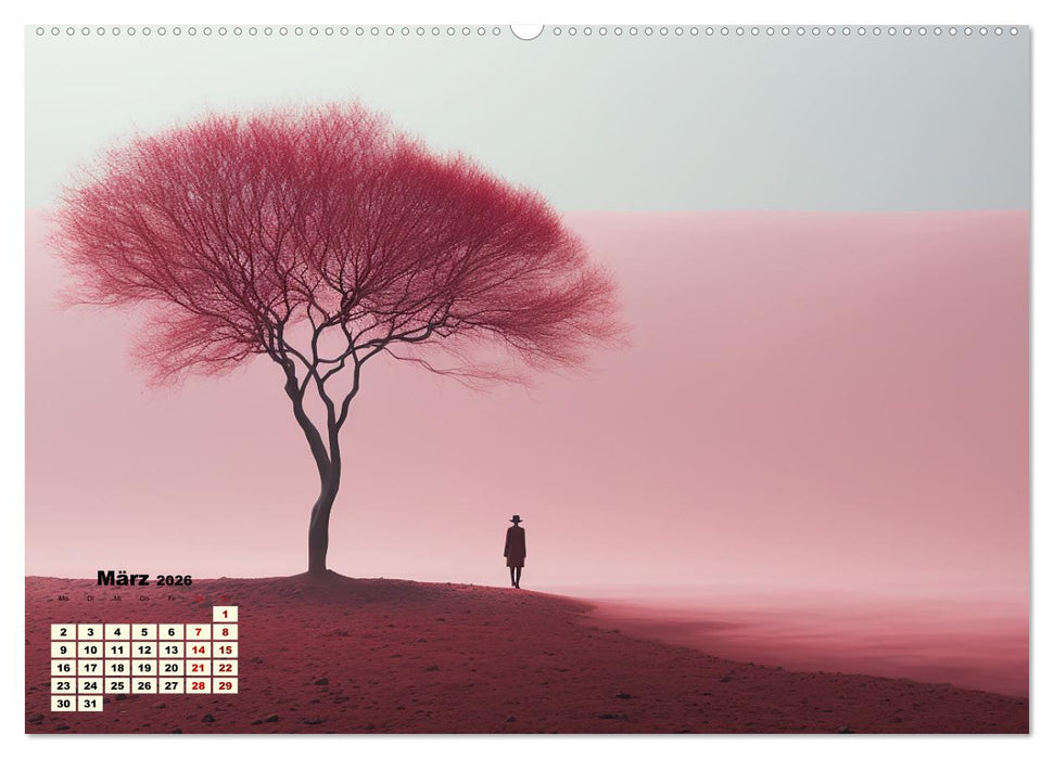 Surrealer Minimalismus (CALVENDO Premium Wandkalender 2026)
