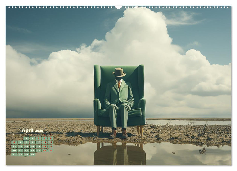 Surrealer Minimalismus (CALVENDO Premium Wandkalender 2026)