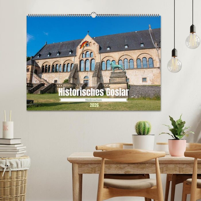 Historisches Goslar - Niedersachsen (CALVENDO Wandkalender 2026)