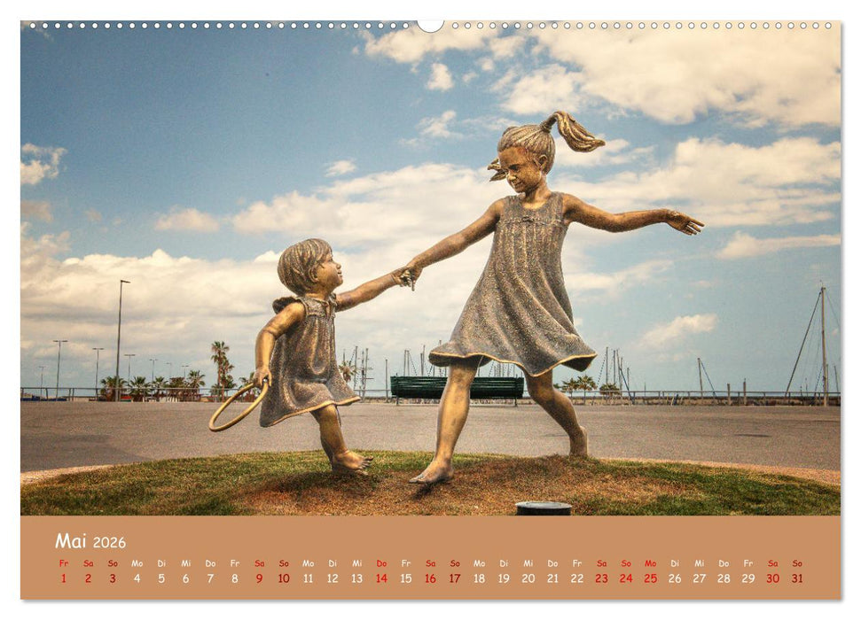 Santa Cruz auf Teneriffa - Licht und Farbenspiele (CALVENDO Wandkalender 2026)