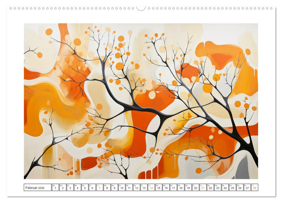 Abstrakte Visionen (CALVENDO Wandkalender 2026)