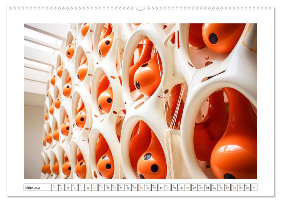 Abstrakte Instrumente (CALVENDO Wandkalender 2026)