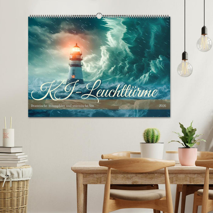 KI-Leuchttürme (CALVENDO Wandkalender 2026)