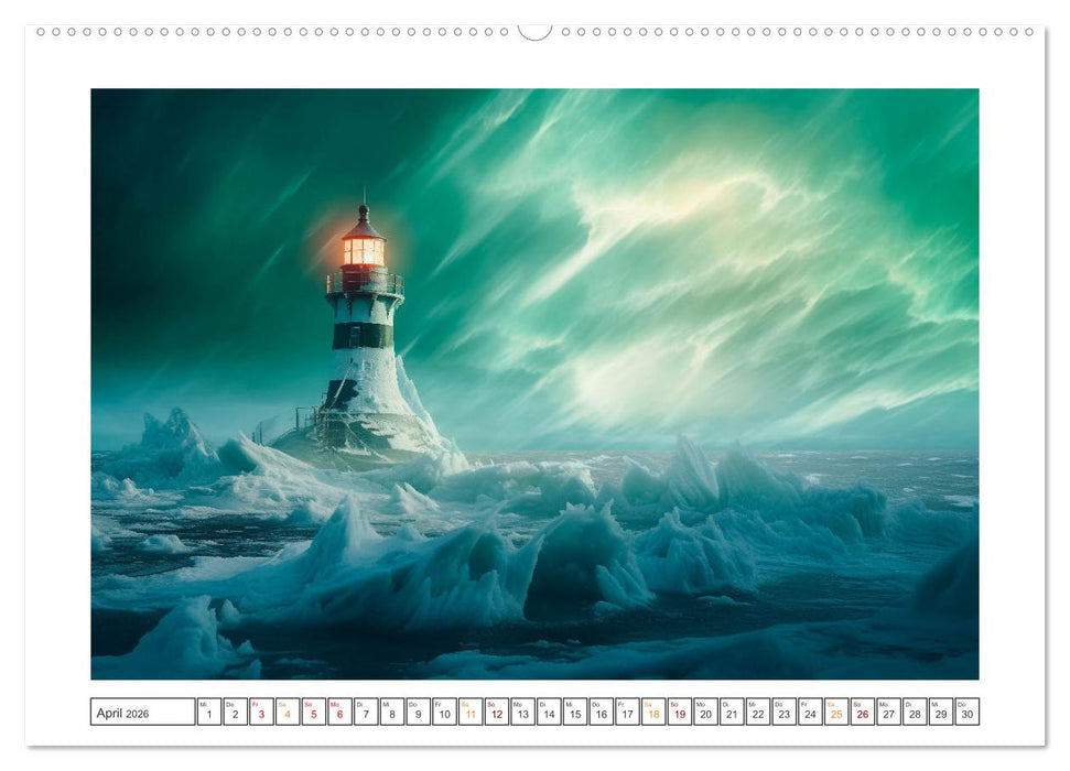 KI-Leuchttürme (CALVENDO Wandkalender 2026)
