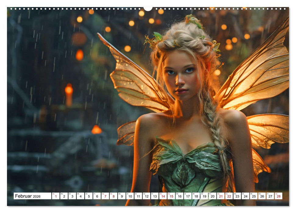 Mystische Kreaturen - Ein Jahr voller Magie und Fantasie (CALVENDO Premium Wandkalender 2026)