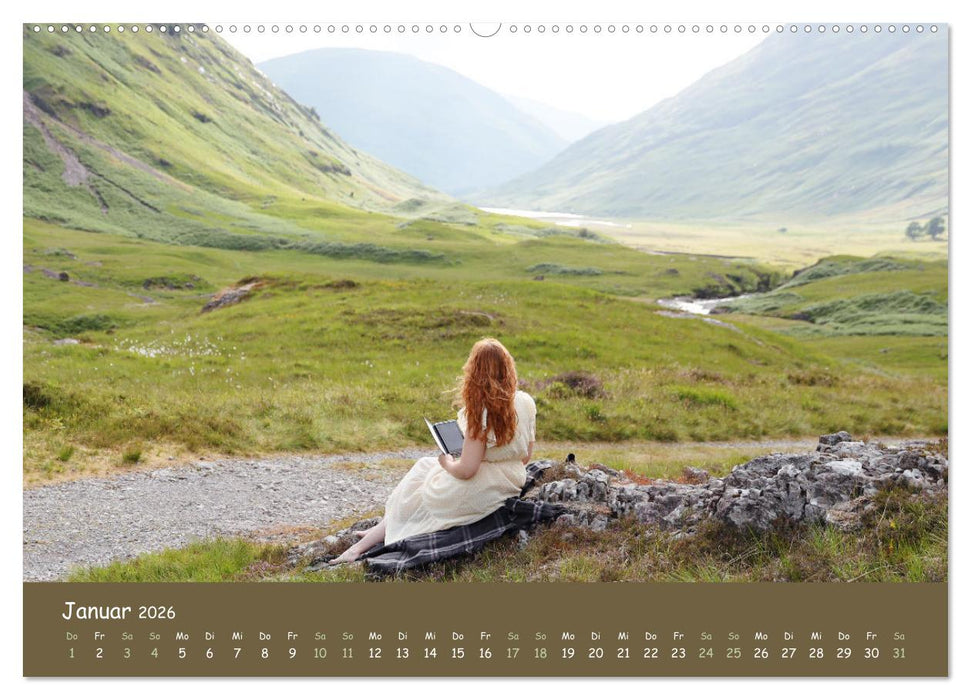 Schottland - Reise durch die Highlands und zur Isle of Skye (CALVENDO Wandkalender 2026)