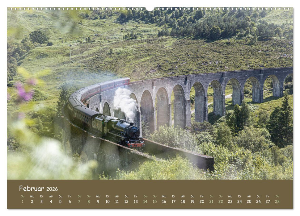 Schottland - Reise durch die Highlands und zur Isle of Skye (CALVENDO Wandkalender 2026)