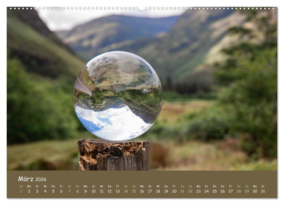 Schottland - Reise durch die Highlands und zur Isle of Skye (CALVENDO Wandkalender 2026)