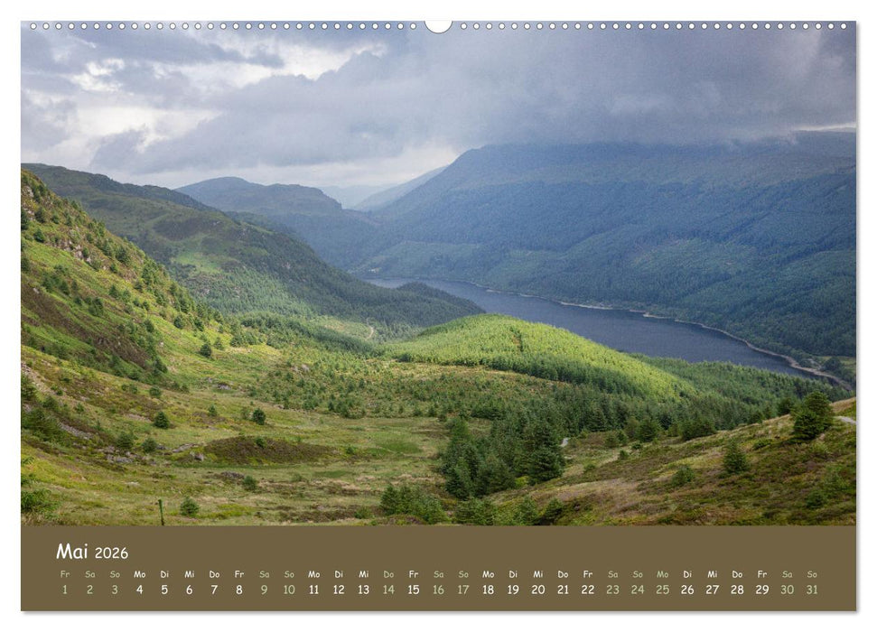 Schottland - Reise durch die Highlands und zur Isle of Skye (CALVENDO Wandkalender 2026)