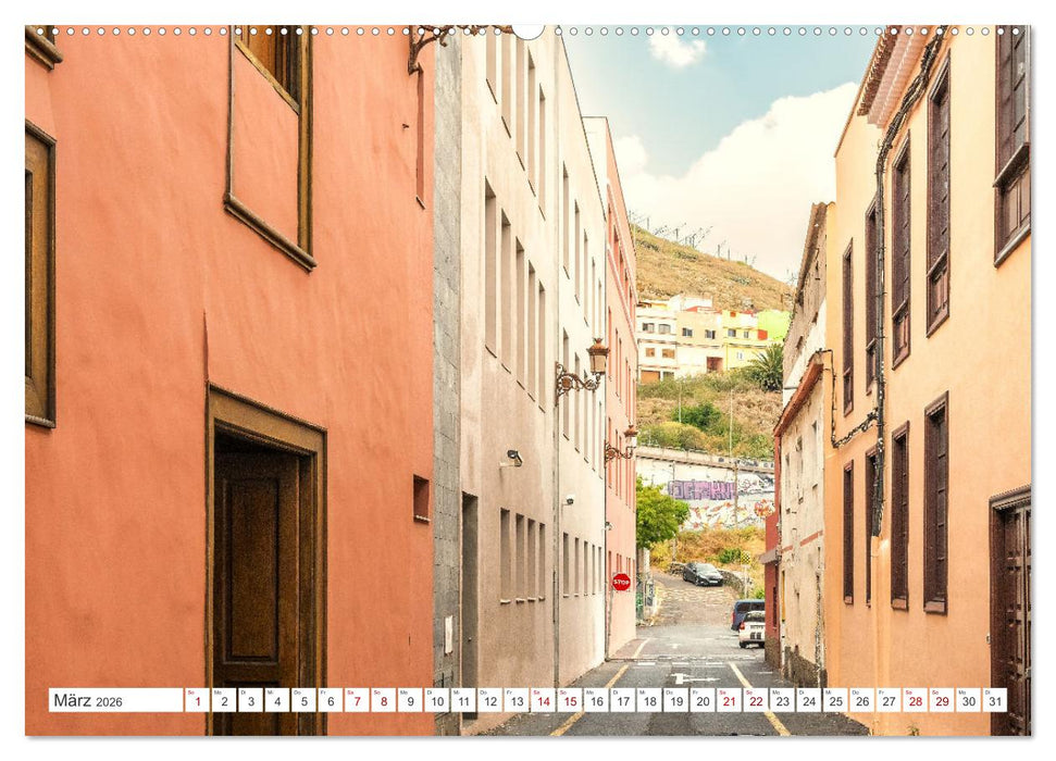 La Laguna auf Teneriffa (CALVENDO Premium Wandkalender 2026)