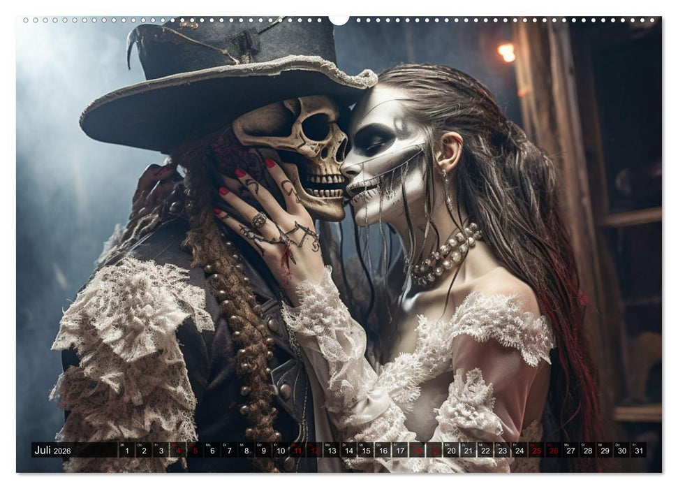 Das Piratenschiff - Willkommen in der Welt der Geister (CALVENDO Premium Wandkalender 2026)