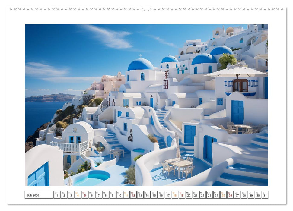 Irrgärten und Labyrinthe (CALVENDO Premium Wandkalender 2026)