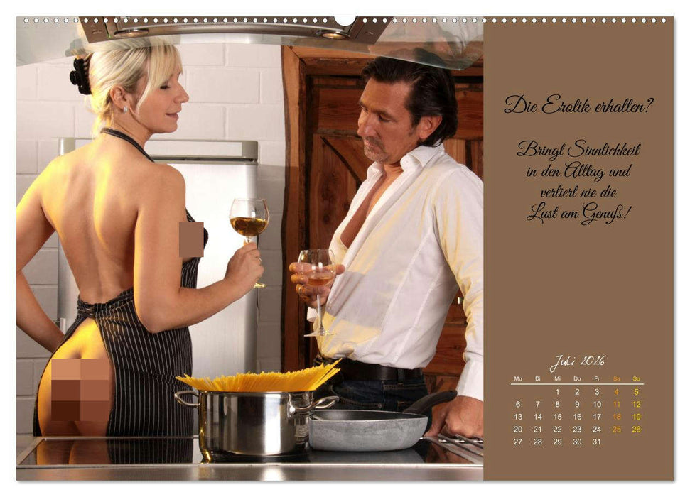 Gelebte Erotik für Paare (CALVENDO Premium Wandkalender 2026)