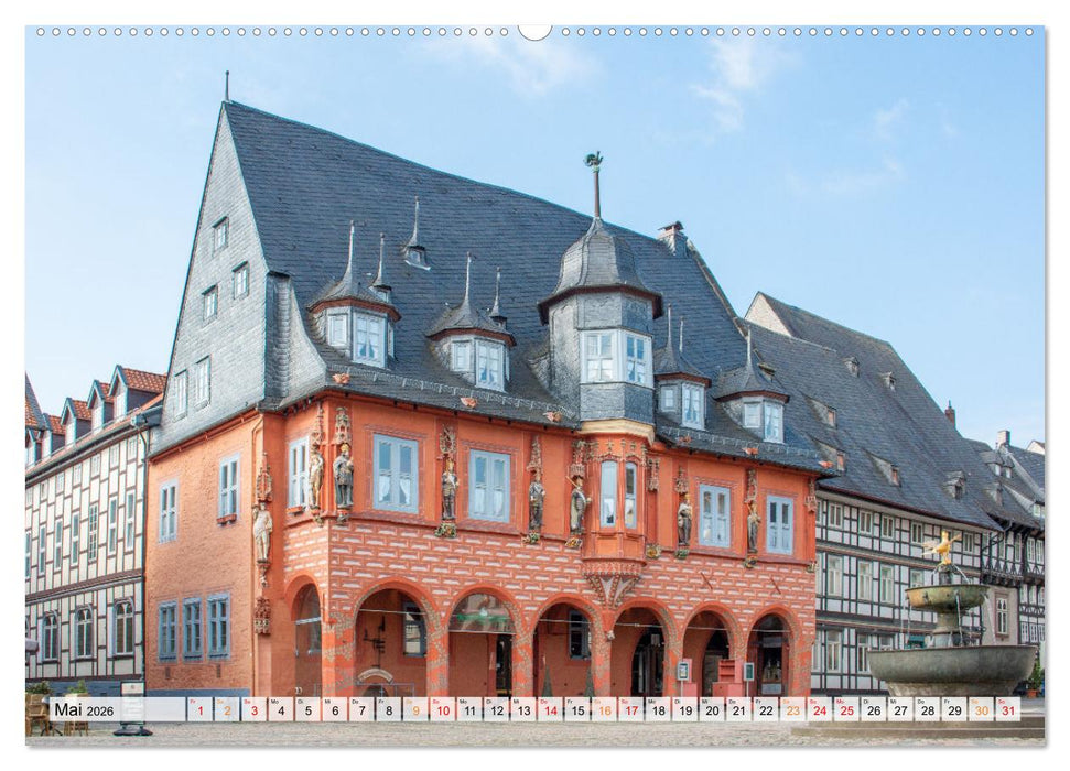 Historisches Goslar - Niedersachsen (CALVENDO Premium Wandkalender 2026)