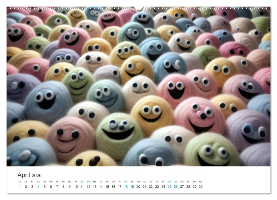 Bitte lächeln. Am besten jeden Tag. (CALVENDO Wandkalender 2026)