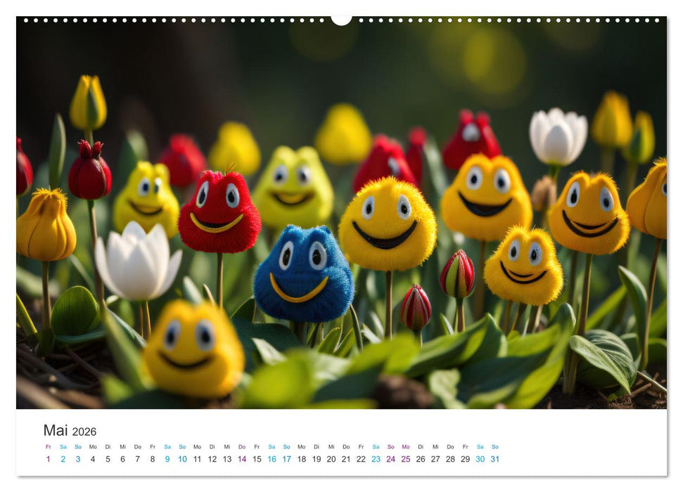 Bitte lächeln. Am besten jeden Tag. (CALVENDO Wandkalender 2026)