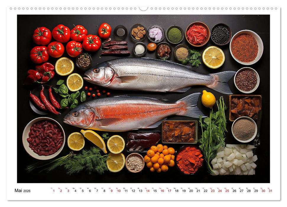 Ordentlich Ketogen (CALVENDO Premium Wandkalender 2026)