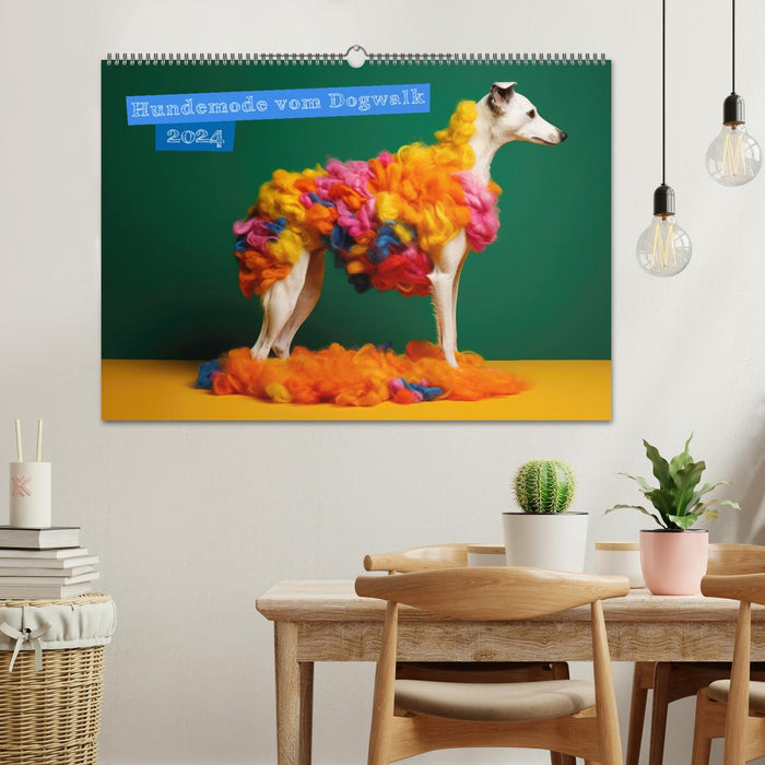 Hundemode vom Dogwalk (CALVENDO Wandkalender 2026)
