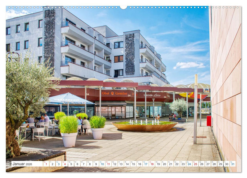 Homburg - Charmante Kreisstadt im Saarland (CALVENDO Premium Wandkalender 2026)