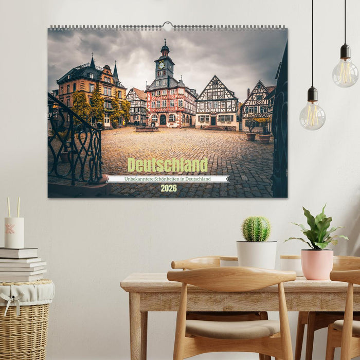 Unbekanntere Schönheiten in Deutschland (CALVENDO Wandkalender 2026)