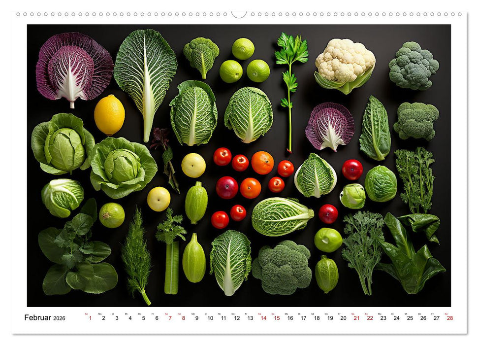 Ordentlich Paleo (CALVENDO Premium Wandkalender 2026)