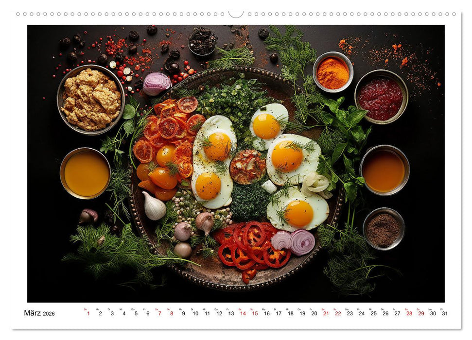 Ordentlich Paleo (CALVENDO Premium Wandkalender 2026)