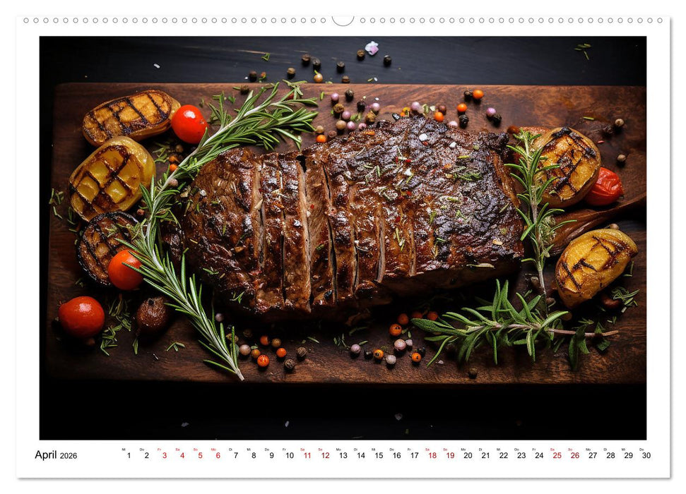 Ordentlich Paleo (CALVENDO Premium Wandkalender 2026)